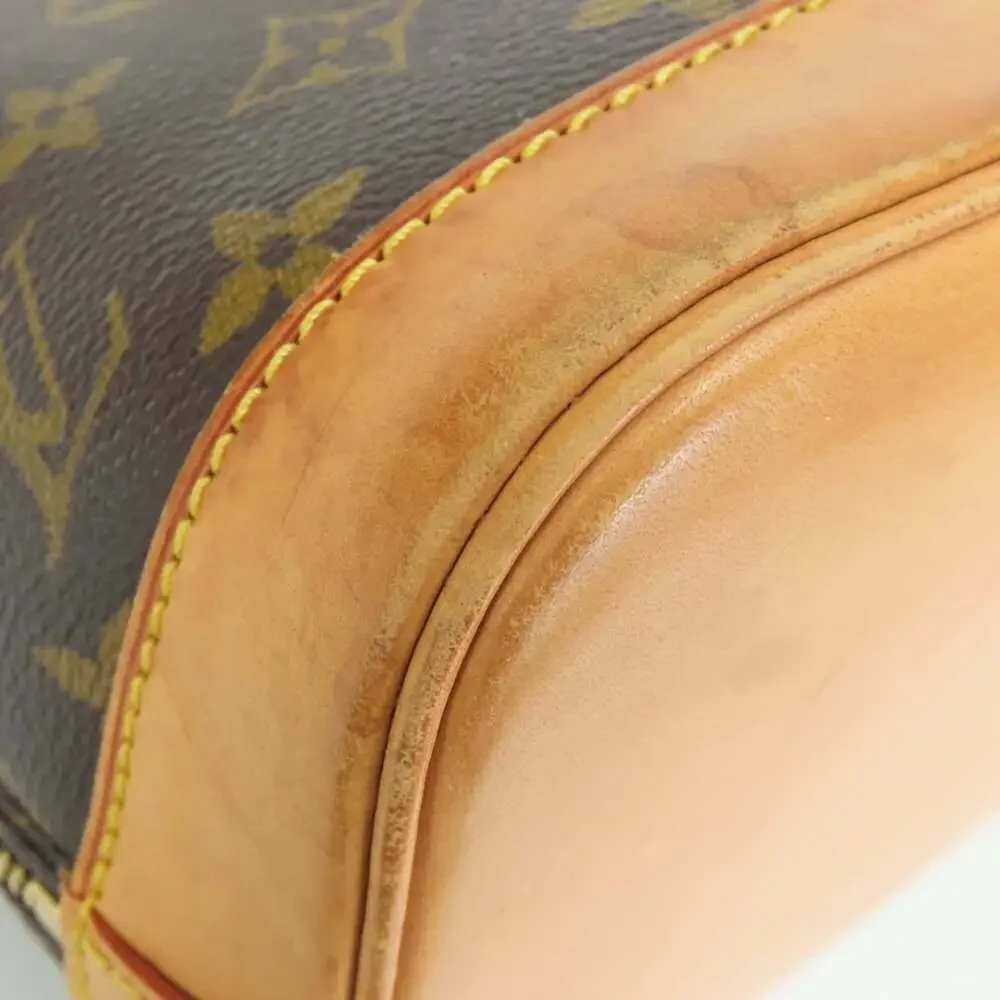 LOUIS VUITTON Brown Monogram Alma Bag
